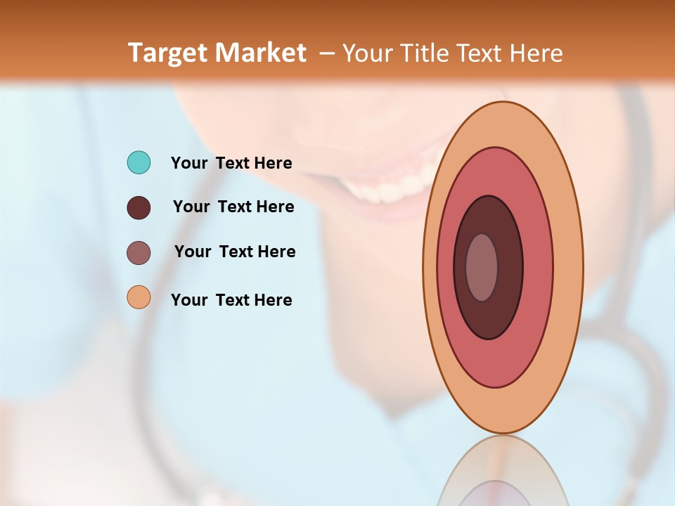 Vertical Scrubs Uniform PowerPoint Template