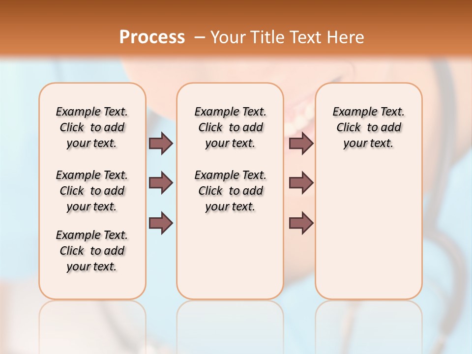Vertical Scrubs Uniform PowerPoint Template