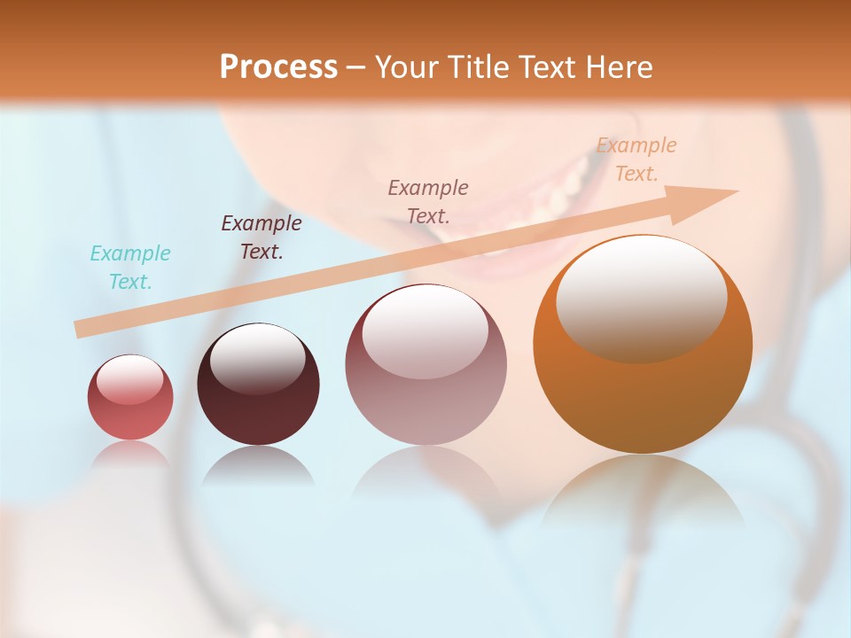 Vertical Scrubs Uniform PowerPoint Template