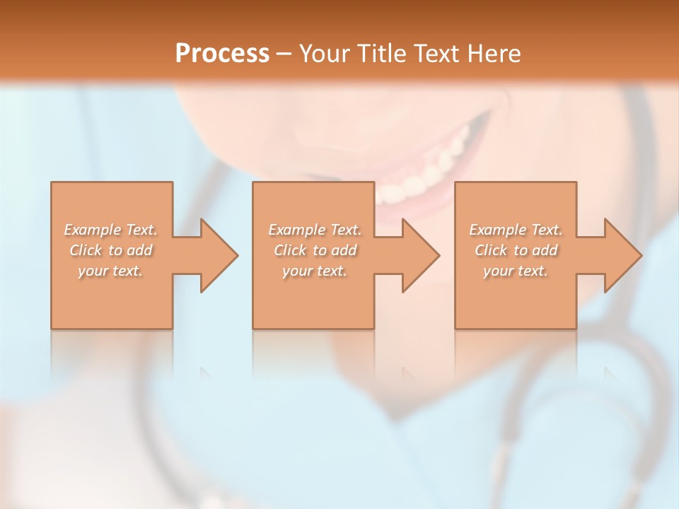Vertical Scrubs Uniform PowerPoint Template