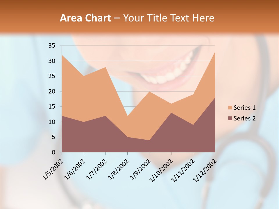 Vertical Scrubs Uniform PowerPoint Template