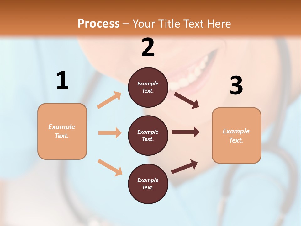 Vertical Scrubs Uniform PowerPoint Template