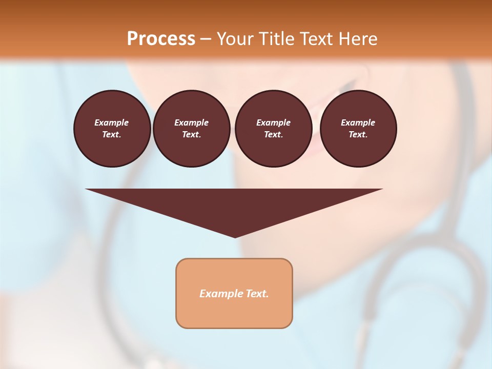 Vertical Scrubs Uniform PowerPoint Template
