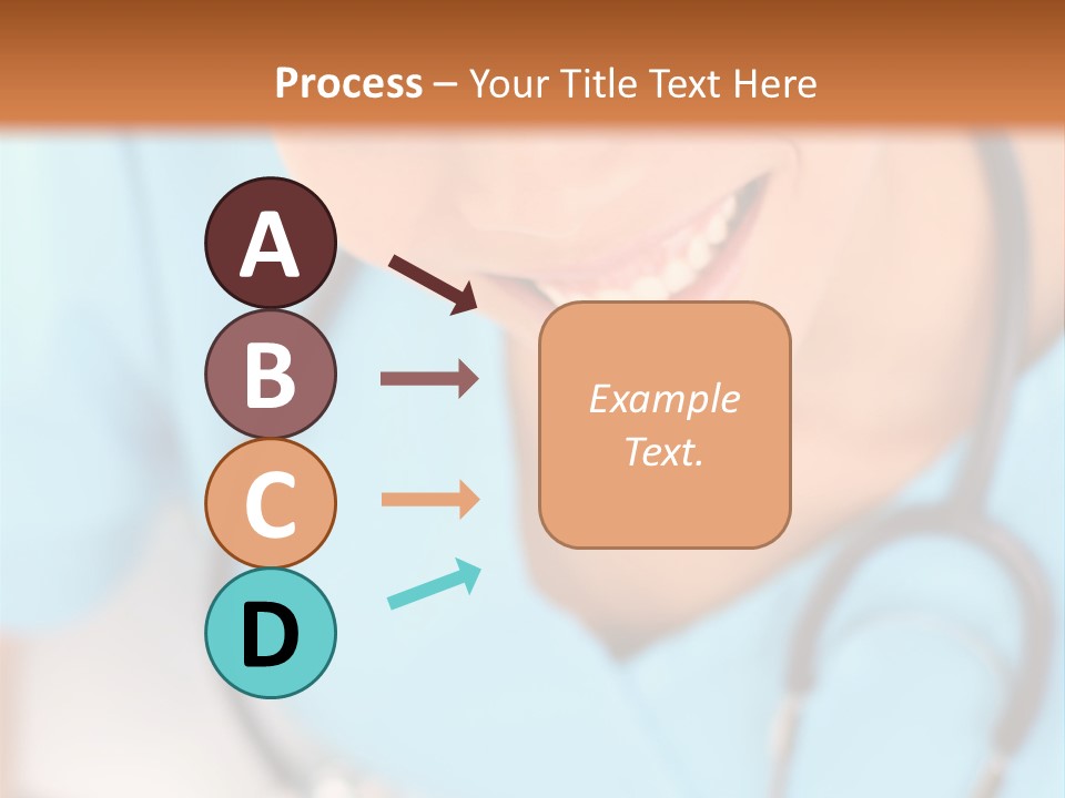Vertical Scrubs Uniform PowerPoint Template