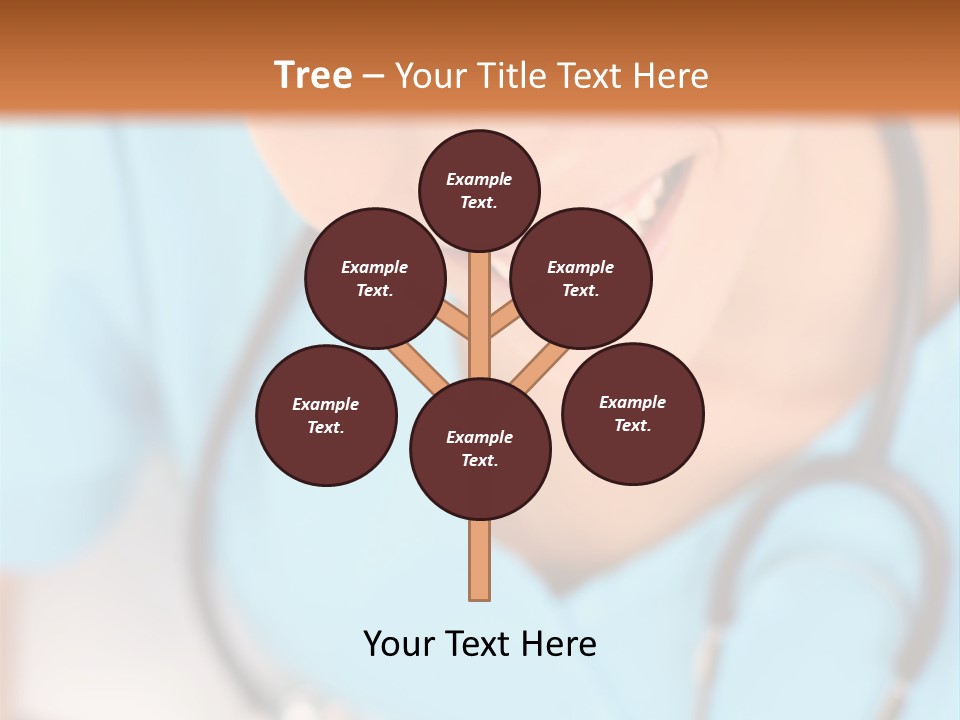 Vertical Scrubs Uniform PowerPoint Template