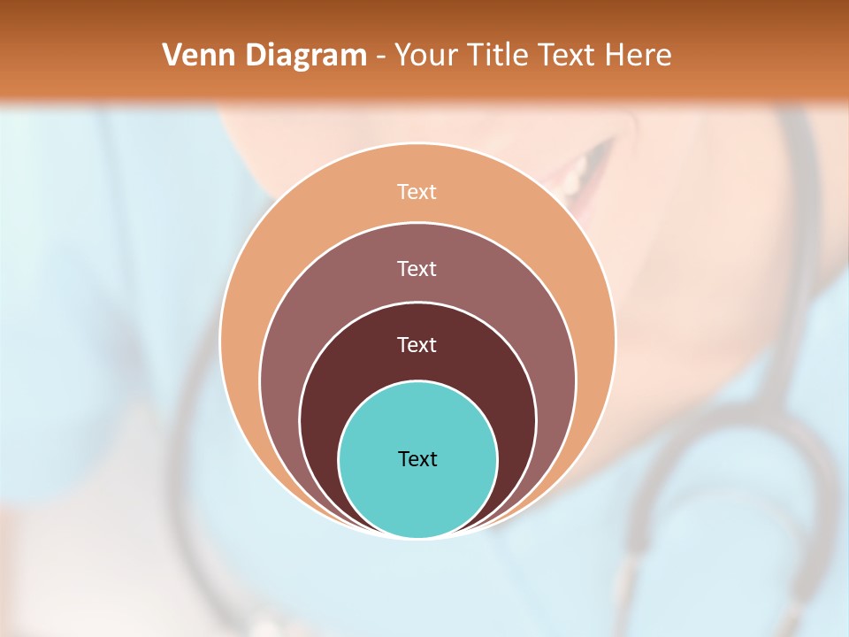 Vertical Scrubs Uniform PowerPoint Template