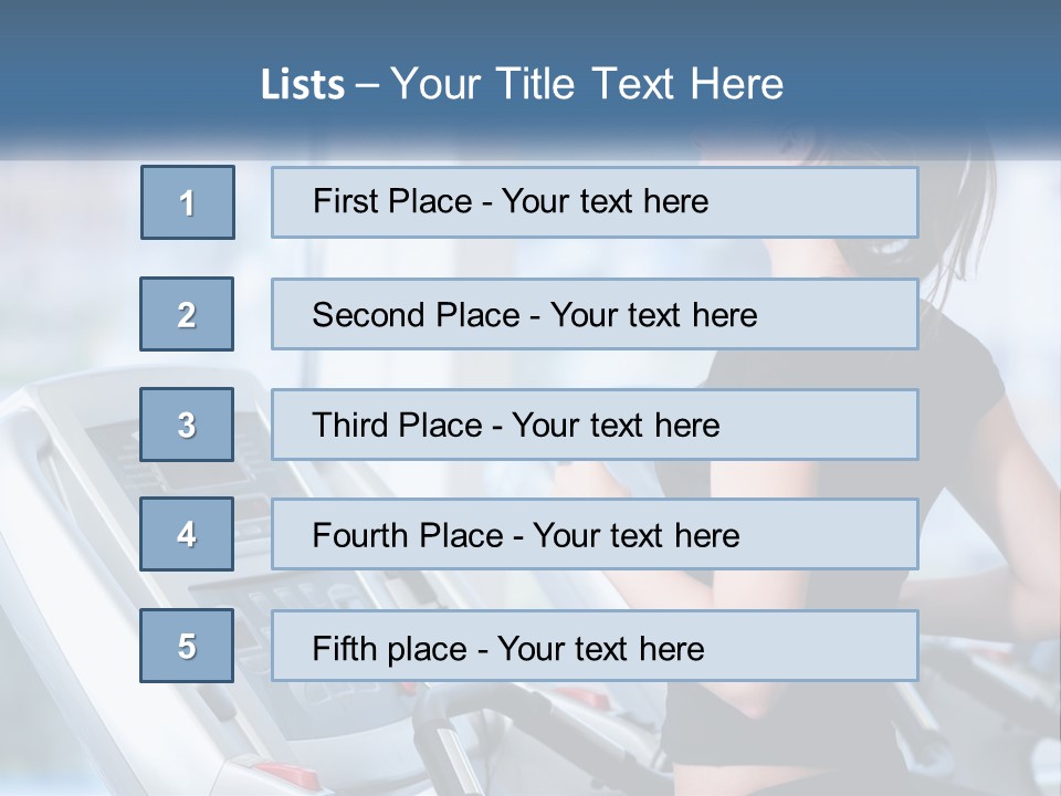 Active Lifestyle Healthy PowerPoint Template