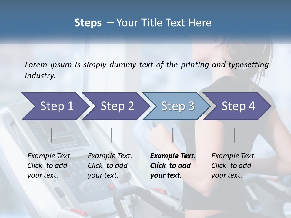 Active Lifestyle Healthy PowerPoint Template