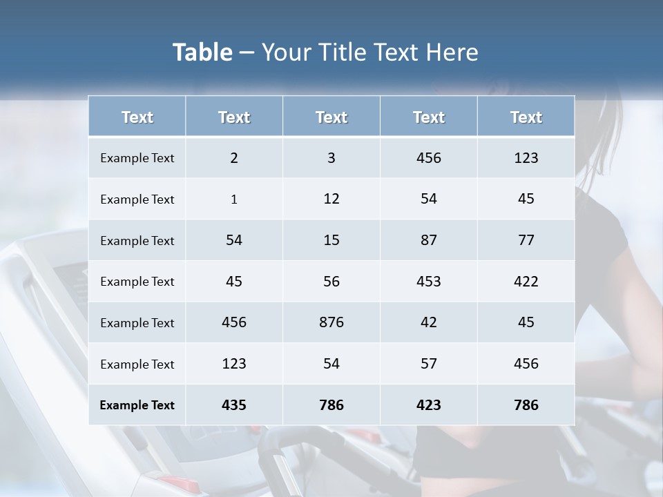 Active Lifestyle Healthy PowerPoint Template
