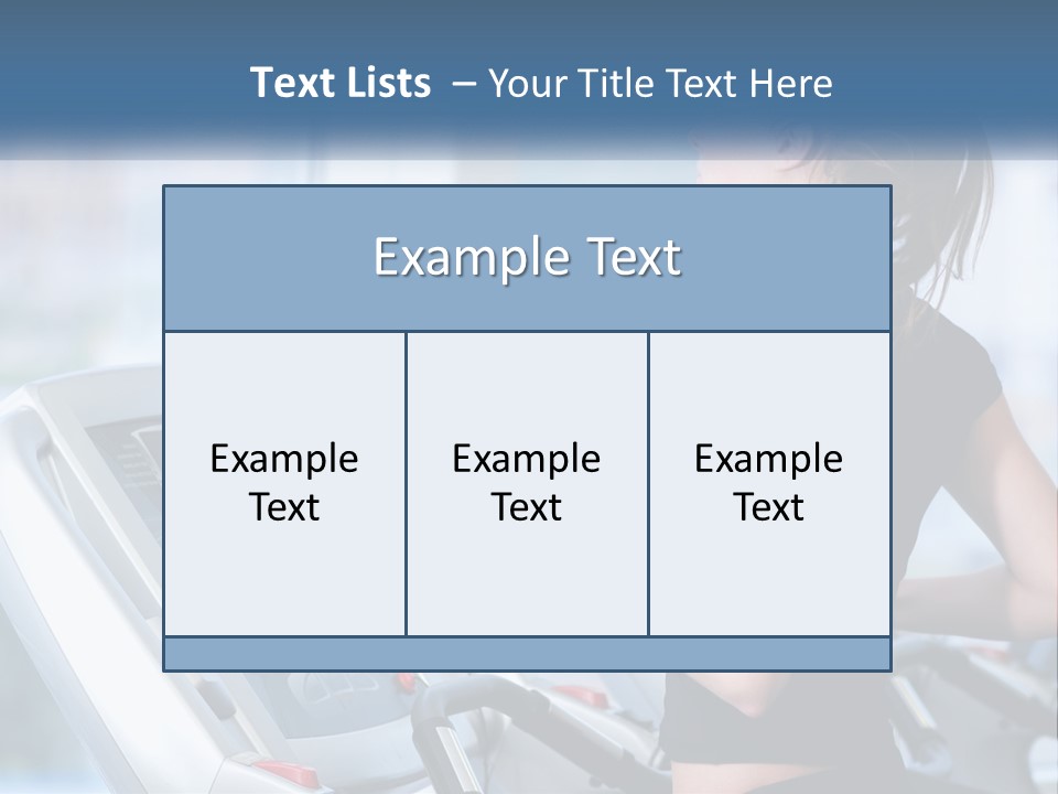 Active Lifestyle Healthy PowerPoint Template