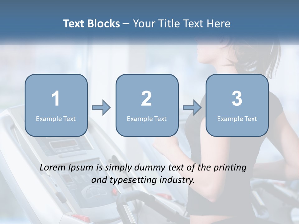 Active Lifestyle Healthy PowerPoint Template