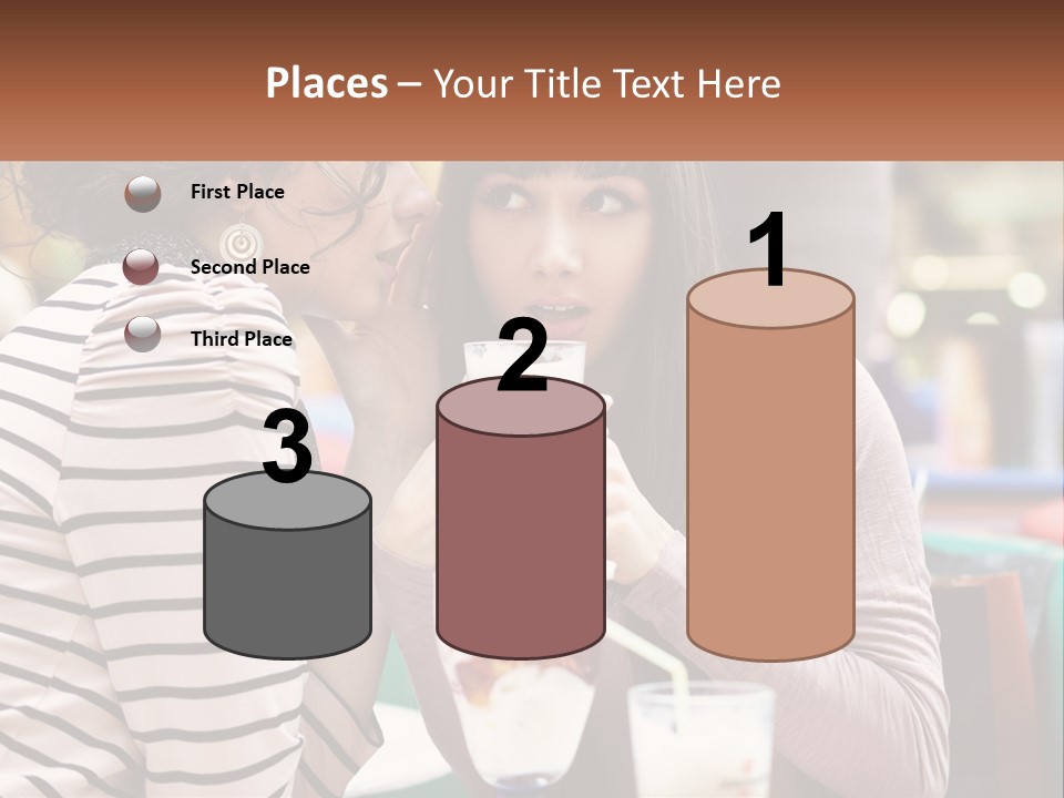 Gossip Talking Color PowerPoint Template
