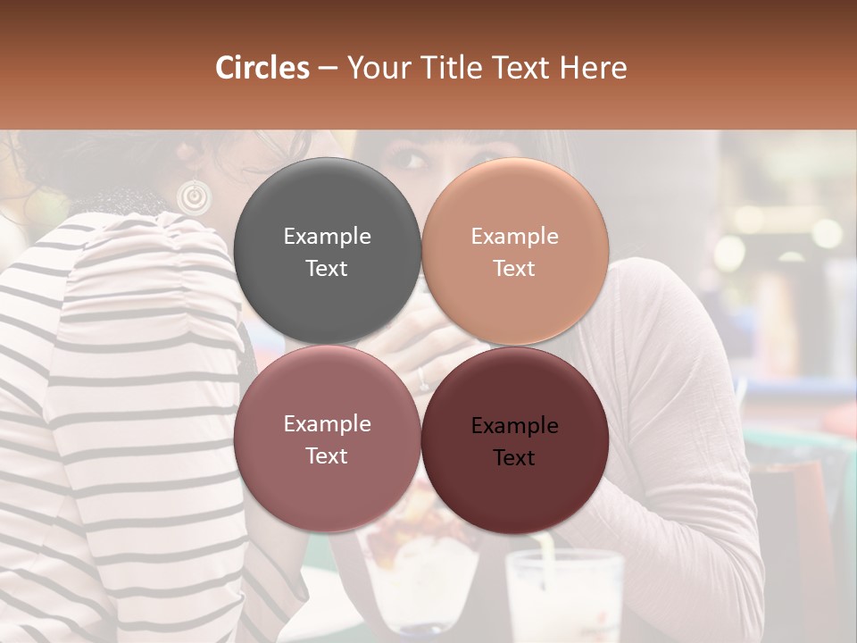 Gossip Talking Color PowerPoint Template