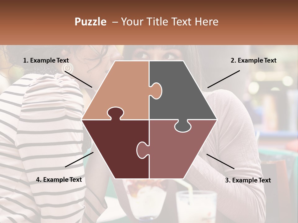 Gossip Talking Color PowerPoint Template