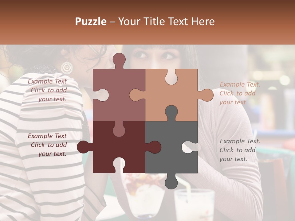 Gossip Talking Color PowerPoint Template