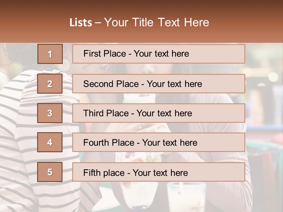 Gossip Talking Color PowerPoint Template