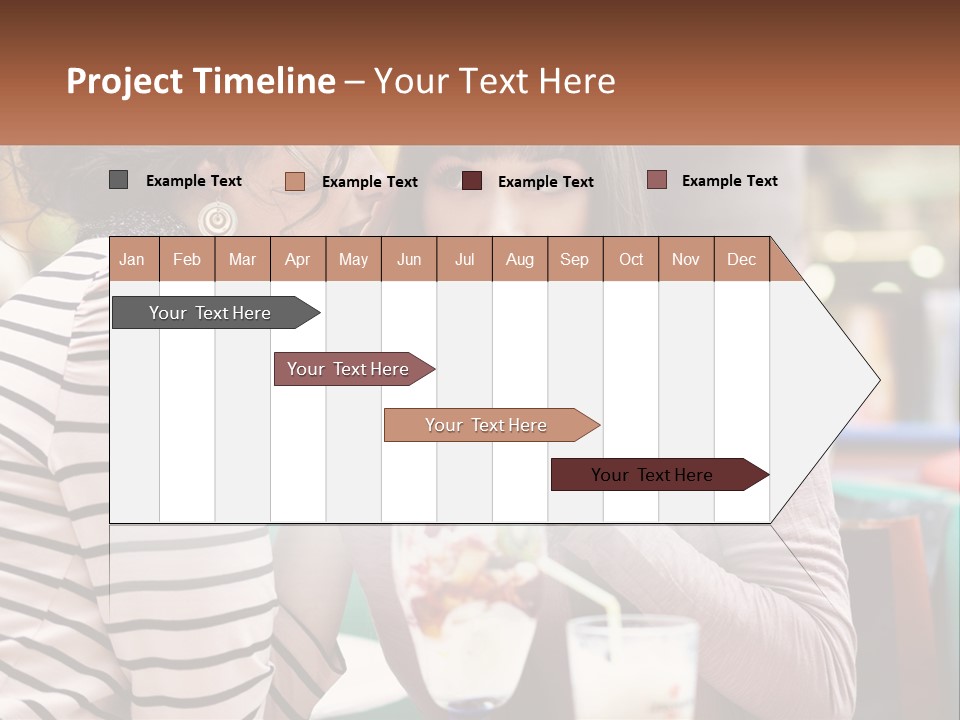 Gossip Talking Color PowerPoint Template