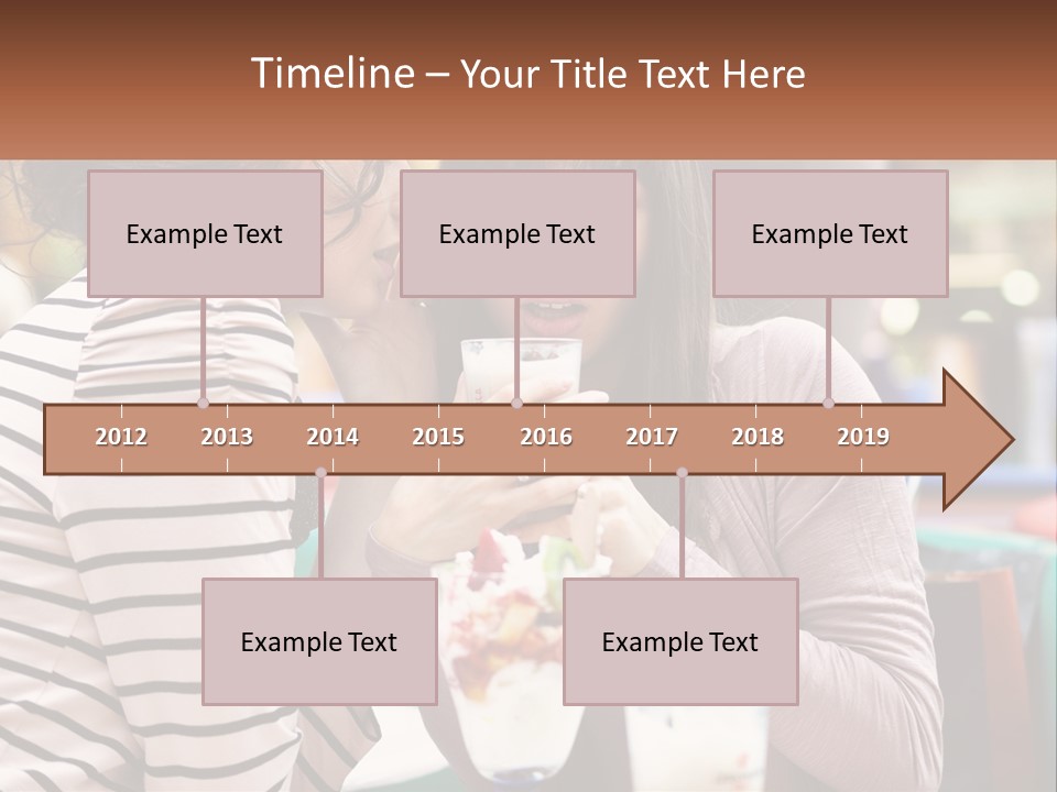 Gossip Talking Color PowerPoint Template
