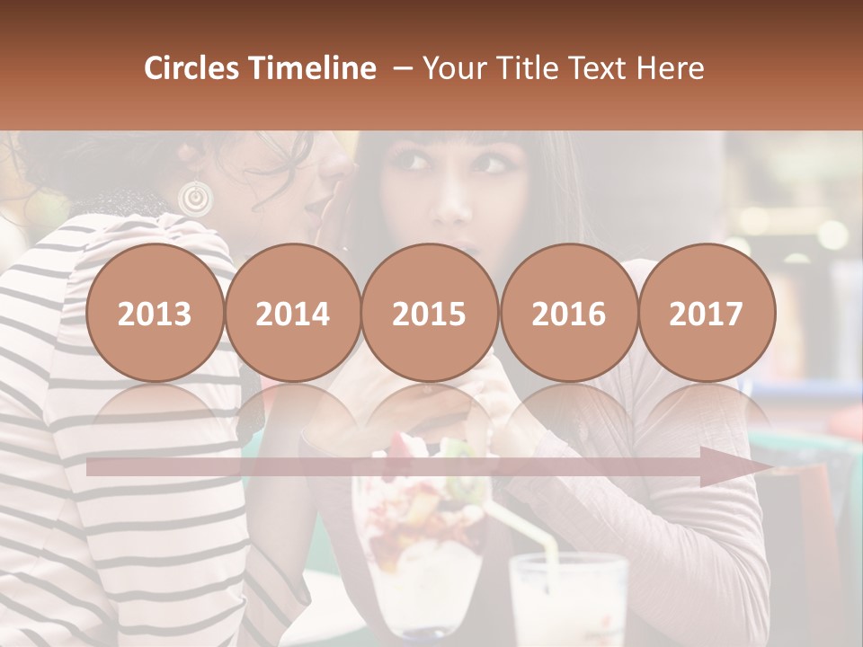 Gossip Talking Color PowerPoint Template