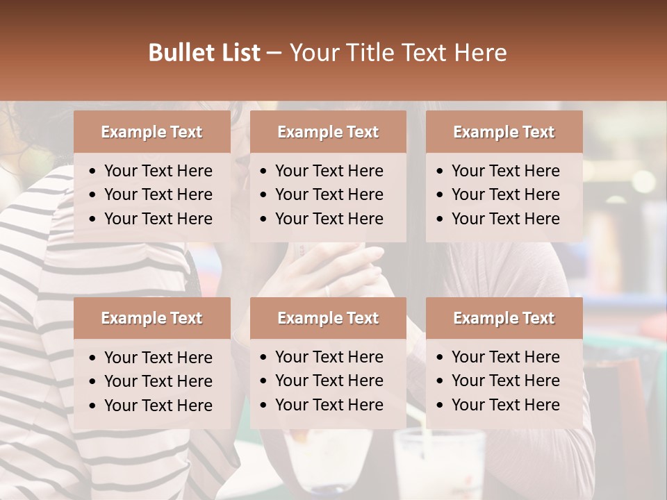 Gossip Talking Color PowerPoint Template