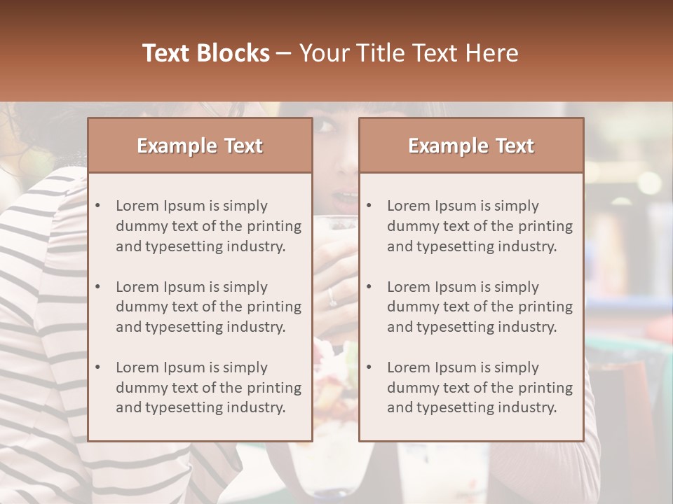 Gossip Talking Color PowerPoint Template