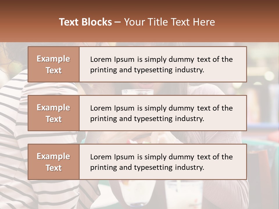 Gossip Talking Color PowerPoint Template