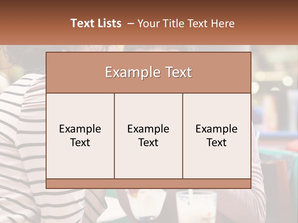 Gossip Talking Color PowerPoint Template