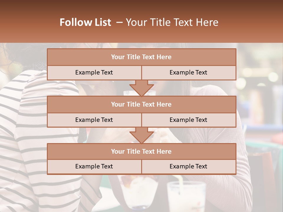 Gossip Talking Color PowerPoint Template