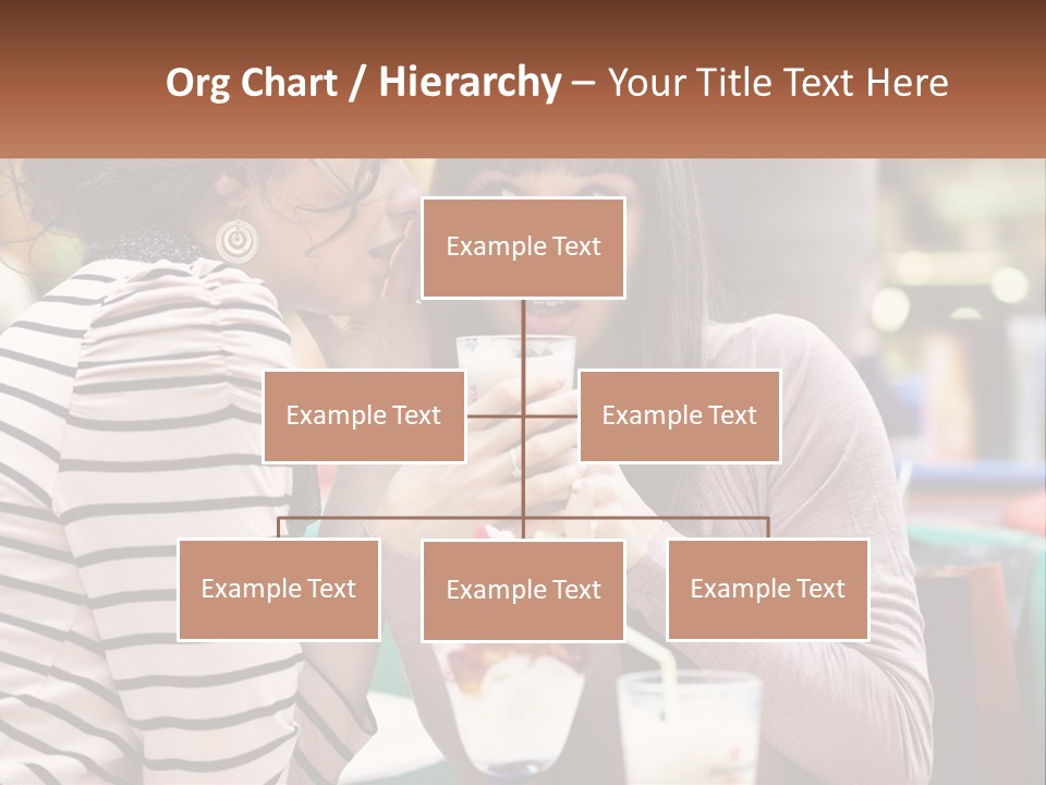 Gossip Talking Color PowerPoint Template