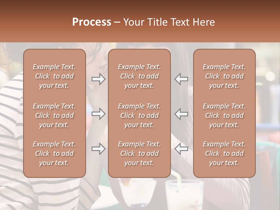 Gossip Talking Color PowerPoint Template