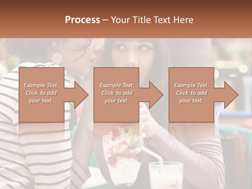 Gossip Talking Color PowerPoint Template