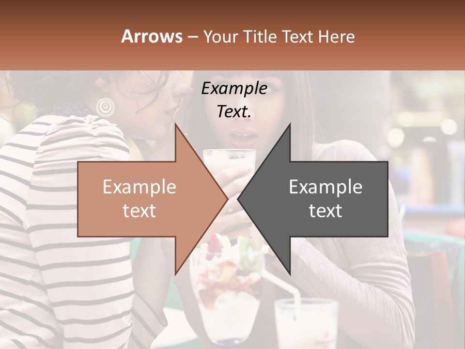 Gossip Talking Color PowerPoint Template
