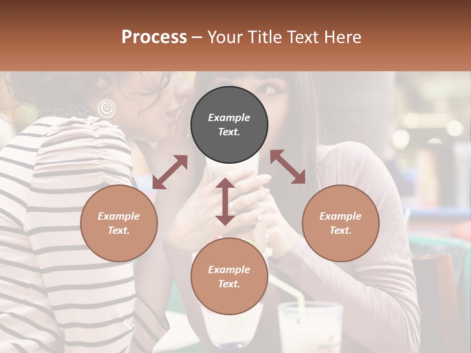 Gossip Talking Color PowerPoint Template