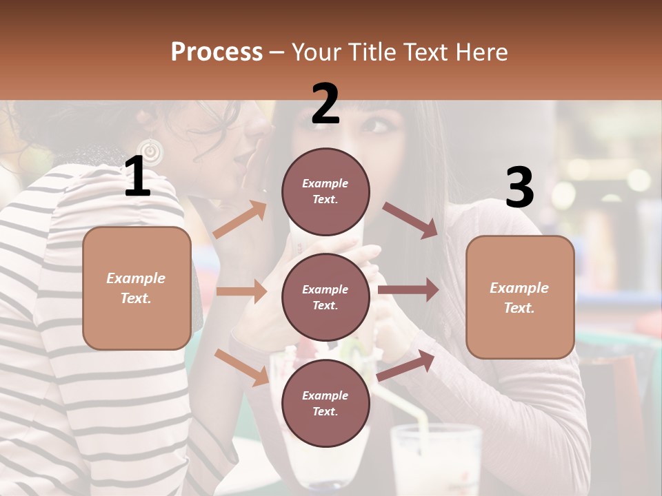 Gossip Talking Color PowerPoint Template