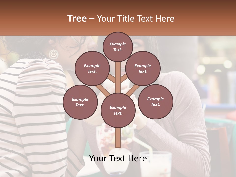 Gossip Talking Color PowerPoint Template