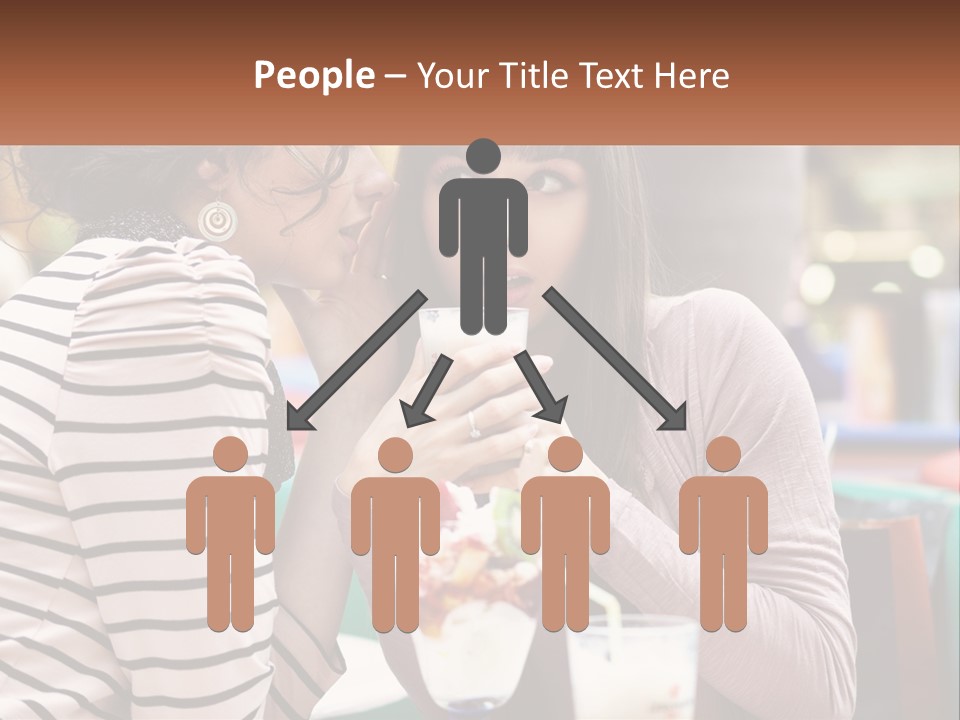 Gossip Talking Color PowerPoint Template