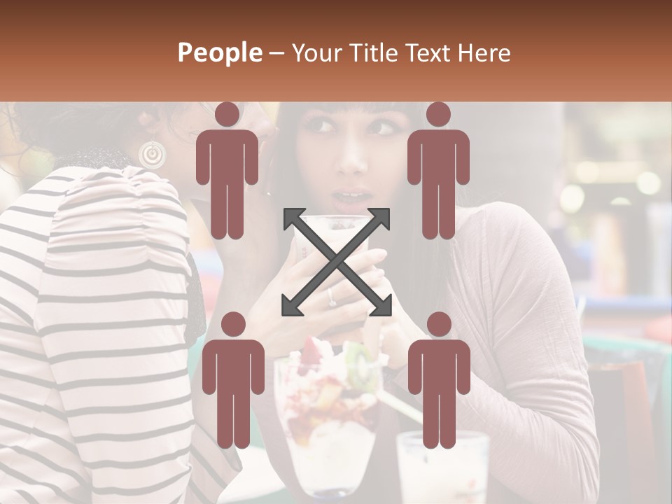 Gossip Talking Color PowerPoint Template