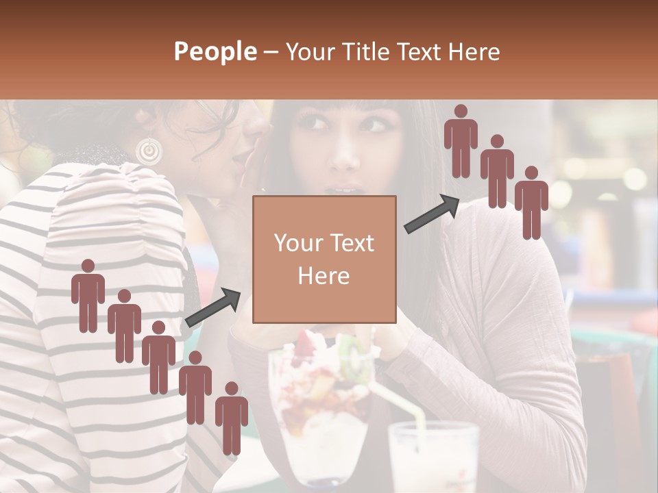 Gossip Talking Color PowerPoint Template