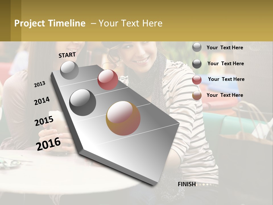 Cake Twenties Mid PowerPoint Template