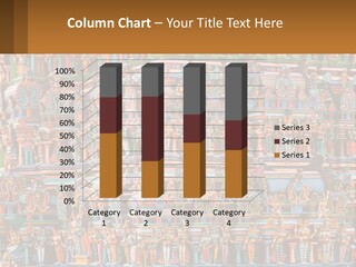 Old Deity Sculpture PowerPoint Template