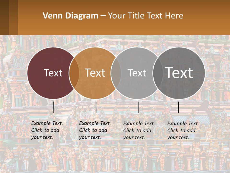 Old Deity Sculpture PowerPoint Template