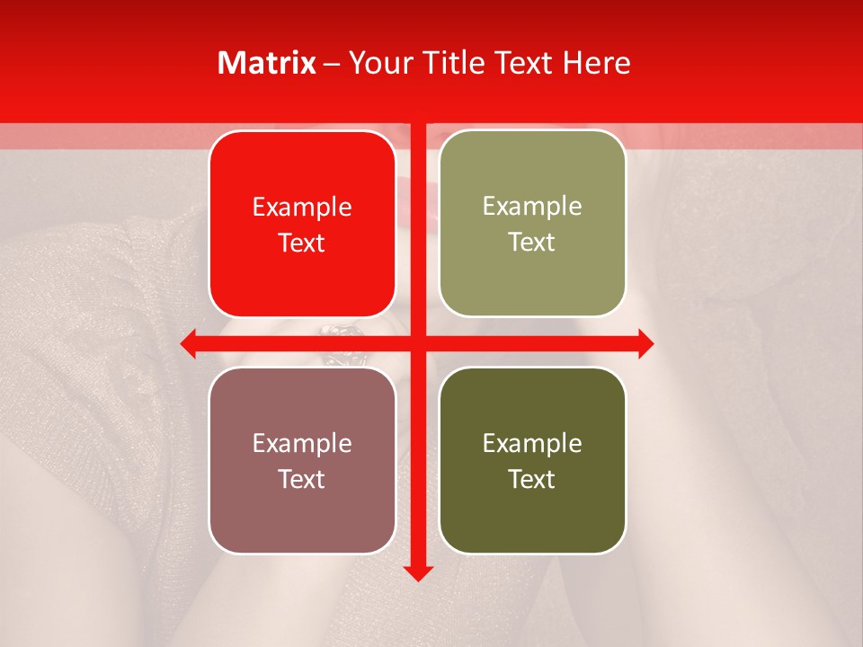 Woman Beautiful Hand PowerPoint Template