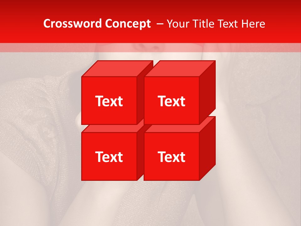 Woman Beautiful Hand PowerPoint Template