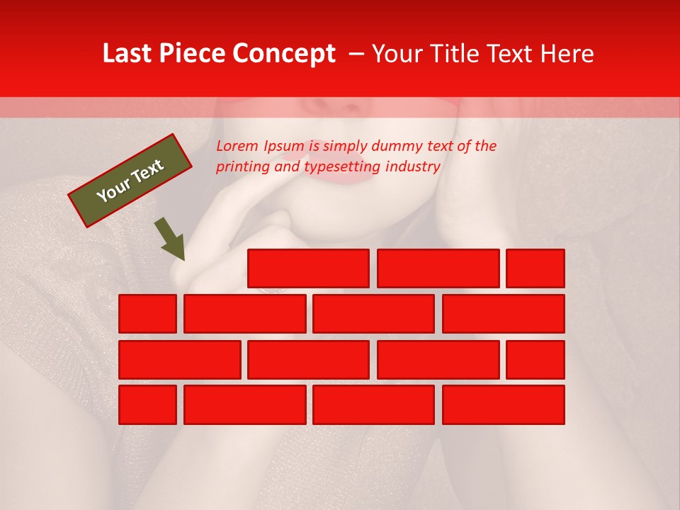 Woman Beautiful Hand PowerPoint Template