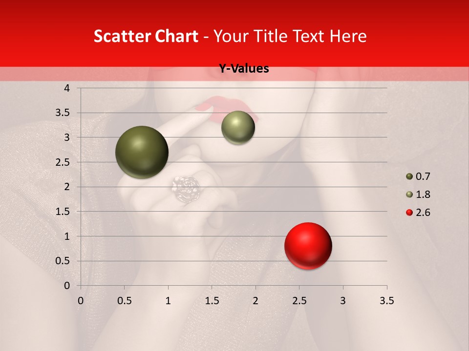 Woman Beautiful Hand PowerPoint Template