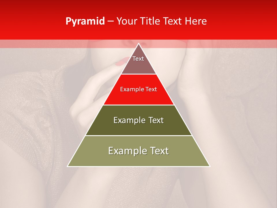 Woman Beautiful Hand PowerPoint Template