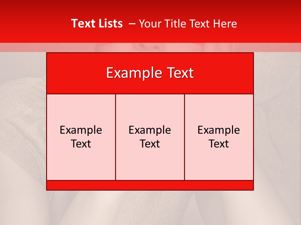 Woman Beautiful Hand PowerPoint Template