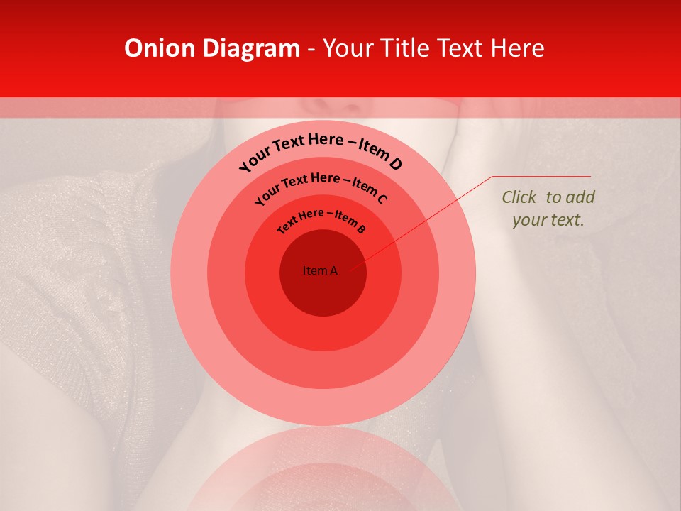 Woman Beautiful Hand PowerPoint Template