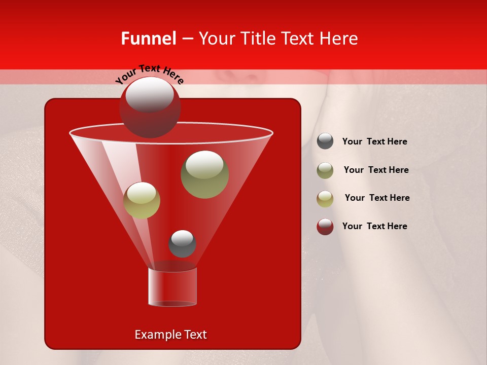 Woman Beautiful Hand PowerPoint Template