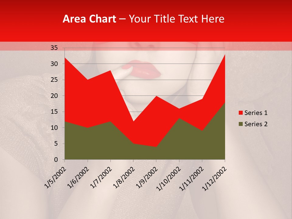 Woman Beautiful Hand PowerPoint Template